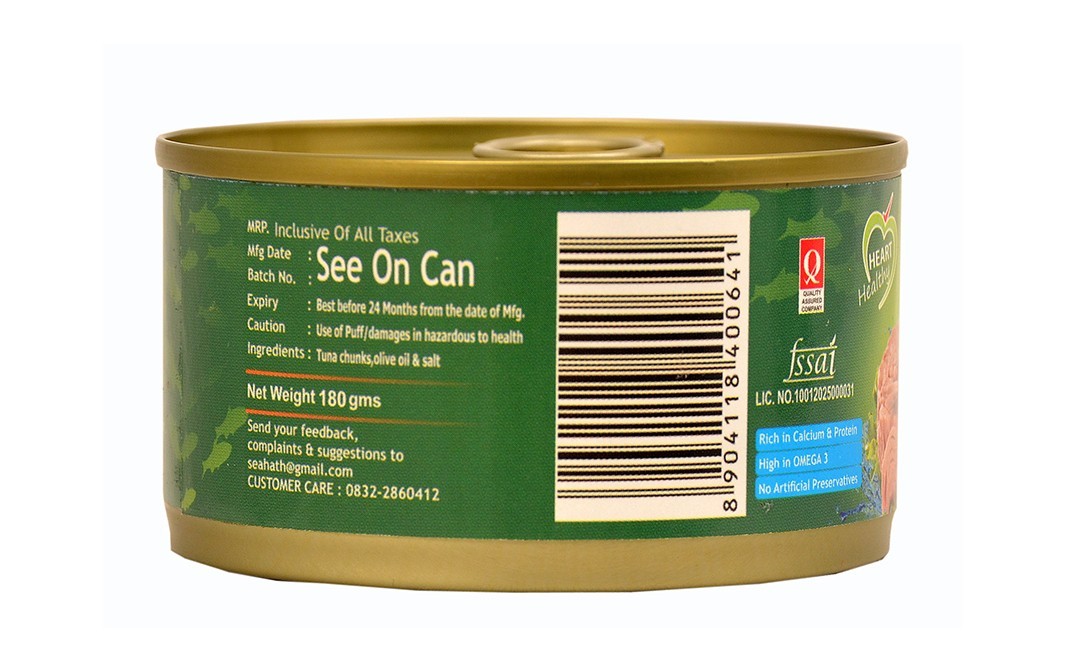 Oceans Secret Tuna Chunks In Olive Oil    Tin  180 grams